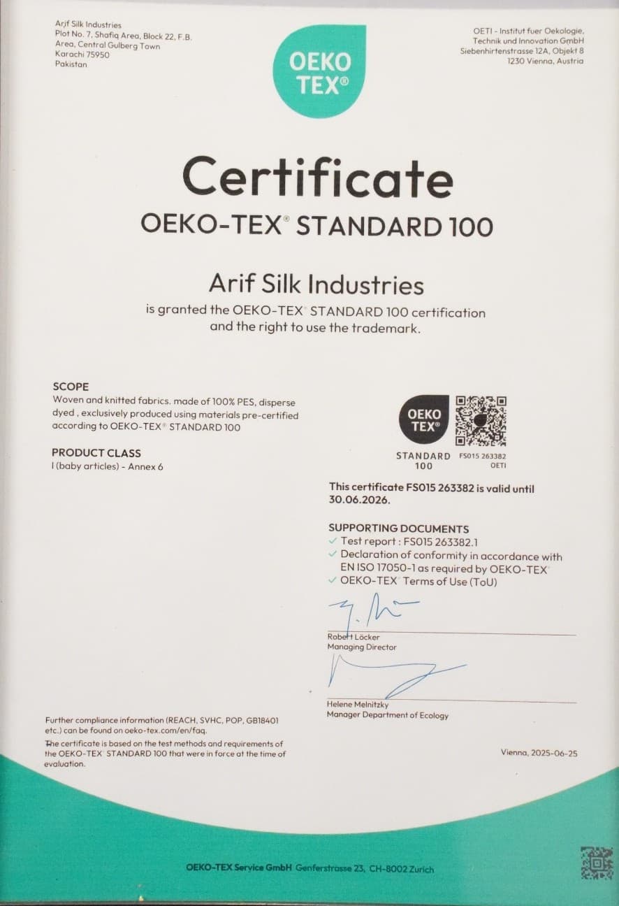 OEKO-TEX Standard 100
